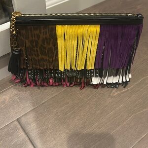 Rare Saint Laurent clutch. Like new